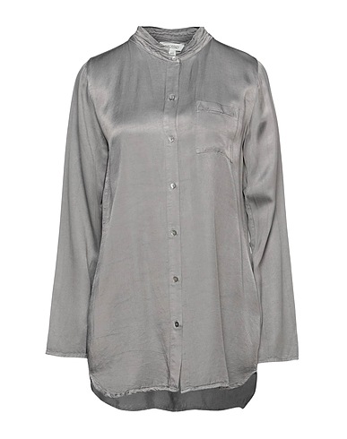 CROSSLEY Solid colour shirts & blouses Grey 59% Cupro, 41% Viscose