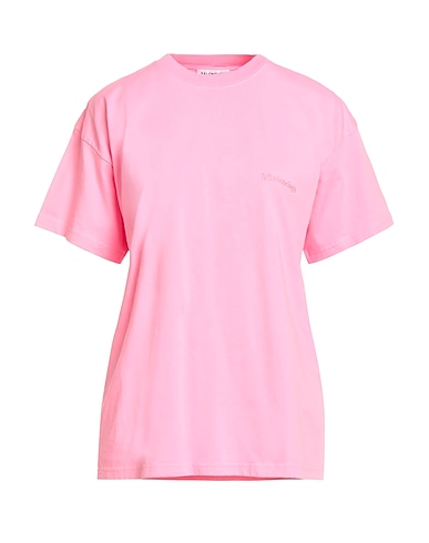 BALENCIAGA T-shirt Pink 100% Cotton, Polyester