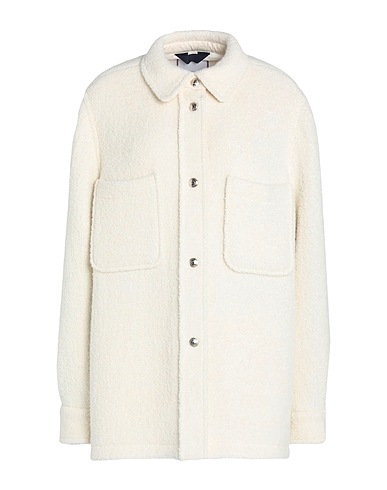 TOMMY HILFIGER Solid colour shirts & blouses Ivory 58% Wool, 20% Polyamide, 16% Acrylic, 6% Polyester