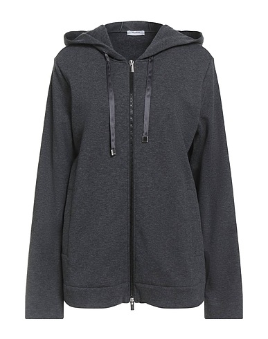 PESERICO Hoodie Braungrau 90% Baumwolle, 10% Nylon, Seide, Elastan