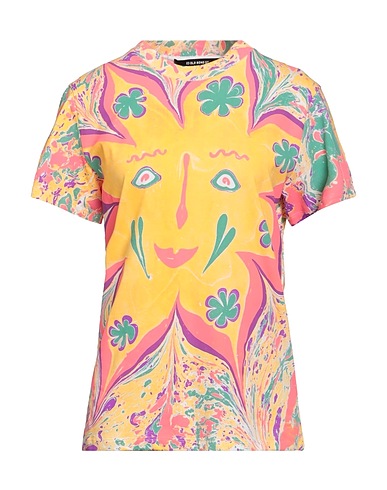 STELLA McCARTNEY T-shirt Giallo ocra 100% Cotone