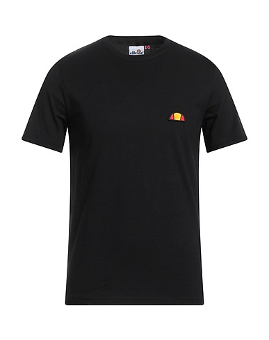 ELLESSE Basic T-shirt Black 100% Cotton