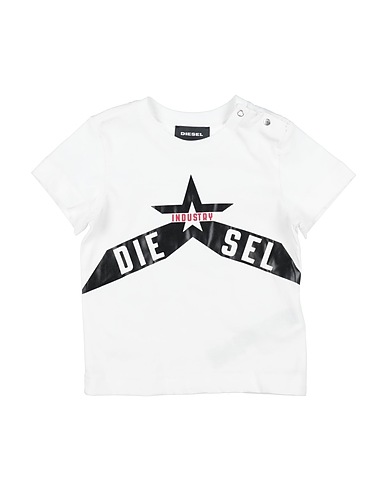 DIESEL T-shirt White 100% Cotton