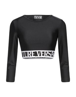 VERSACE JEANS COUTURE Ｔシャツ ブラック レディース