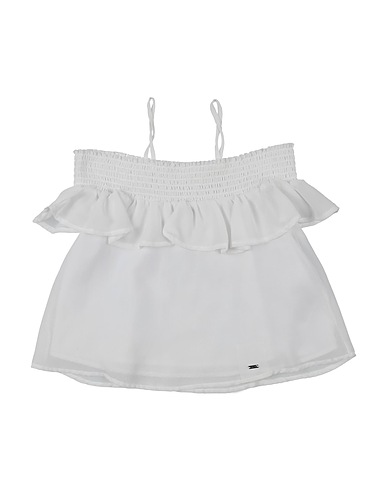 MAYORAL Top Bianco 100% Poliestere