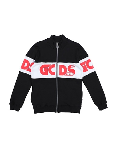 GCDS MINI Sweatshirt Black 100% Cotton