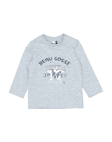 3 POMMES T-shirt Grigio 95% Cotone, 5% Viscosa
