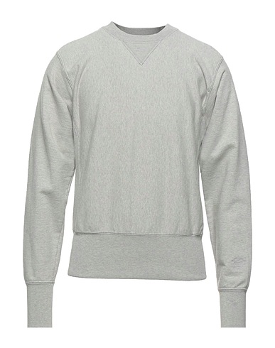 MAISON MARGIELA Sweatshirt Light grey 100% Cotton, Elastane