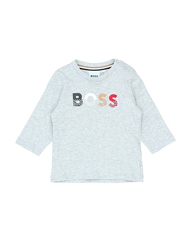 BOSS T-shirt Grey 100% Cotton