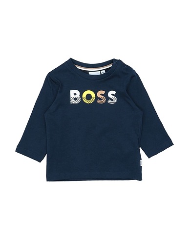 BOSS T-shirt Midnight blue 100% Cotton