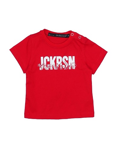 JECKERSON T-shirt Red 100% Cotton
