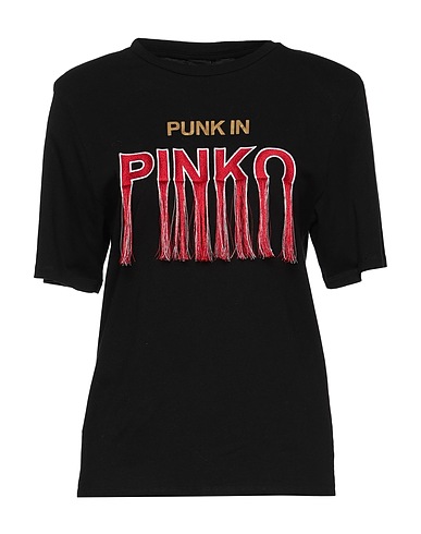 PINKO T-shirt Black 100% Cotton