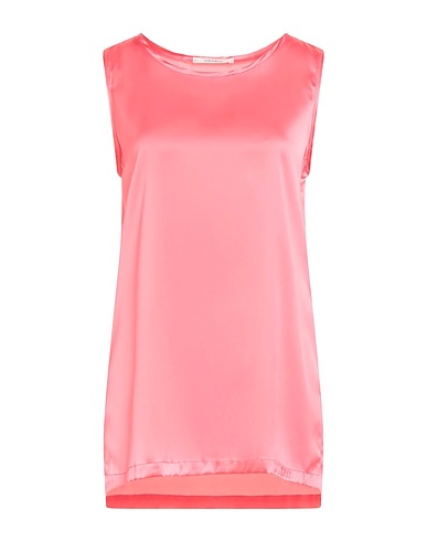 MALÌPARMI Top Pink 96% Silk, 4% Elastane