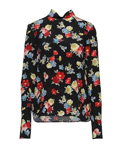 ERMANNO SCERVINO Blouse Black 100% Silk