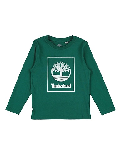 TIMBERLAND T-shirt Verde 100% Cotone, Elastan
