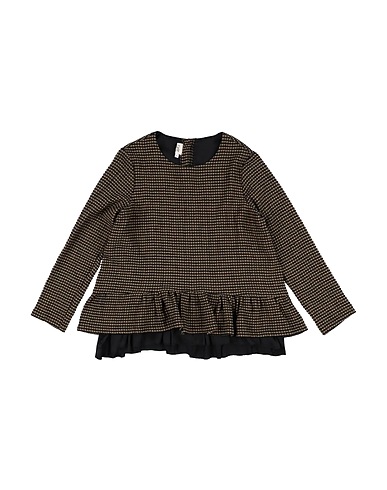 CAFFÉ D'ORZO Top Khaki 80% Cotton, 20% Virgin Wool, Viscose, Rayon