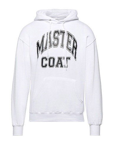 MASTER COAT Hooded sweatshirt White 80% Cotton, 20% Polyester