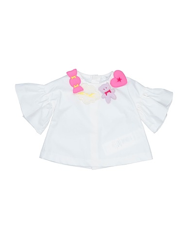 U+É Top White 100% Cotton