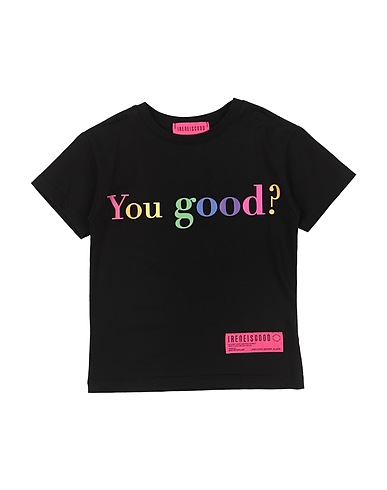 IRENEISGOOD T-shirt Nero 100% Cotone