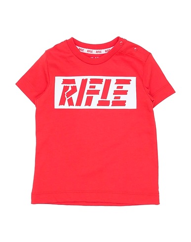 RIFLE T-shirt Red 100% Cotton