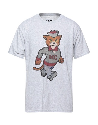 MASTER COAT T-shirt Grey 97% Cotton, 3% Elastane