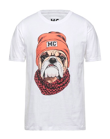 MASTER COAT T-shirt White 97% Cotton, 3% Elastane