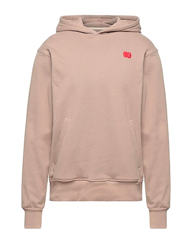 3DICI Hooded sweatshirt Light brown 100% Cotton