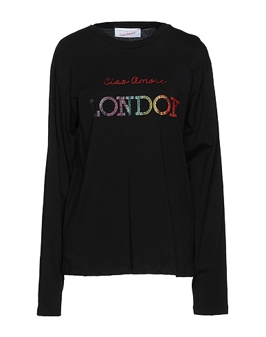 GIADA BENINCASA T-shirt Nero 100% Cotone