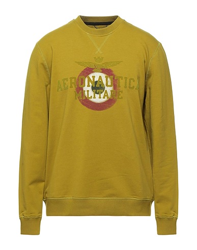AERONAUTICA MILITARE Sweatshirt Militärgrün 95% Baumwolle, 5% Elastan