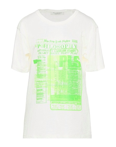 PHILOSOPHY di LORENZO SERAFINI T-shirt White 100% Cotton