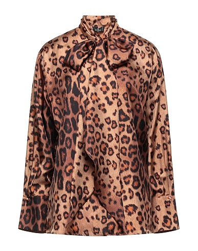 ETRO Patterned shirts & blouses Sand 100% Silk