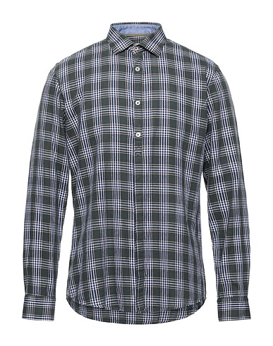 ROYAL COAST Camicia a quadri Verde militare 100% Cotone