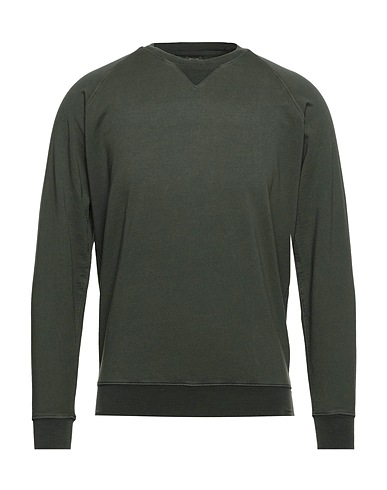 R3D WÖÔD Sweat-shirt Vert militaire 100% Coton