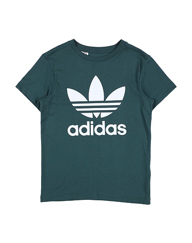 ADIDAS ORIGINALS T-shirt TREFOIL TEE
 Dark green 100% Cotton