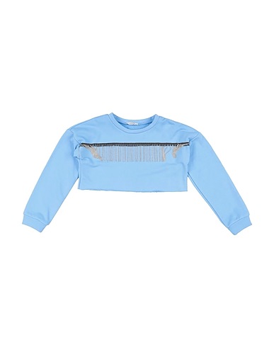 LIU •JO Sweatshirt Sky blue 85% Cotton, 15% Polyester