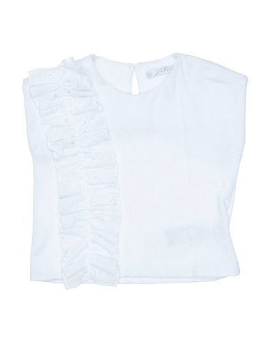 U+É T-shirt White 94% Cotton, 6% Elastane