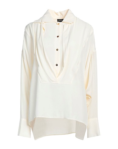 ATLEIN Top Avorio 68% Acetato, 32% Seta