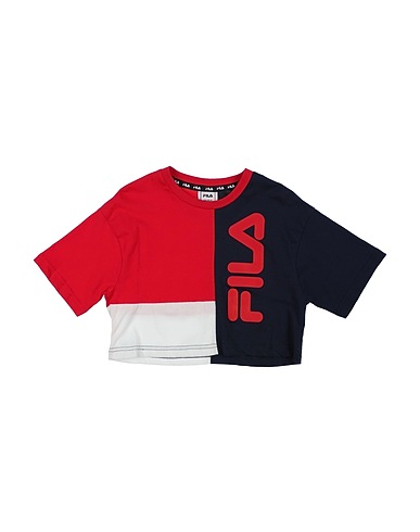 FILA T-shirt Red 100% Cotton