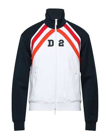 DSQUARED2 Sweatshirt Midnight blue 100% Cotton, Elastane