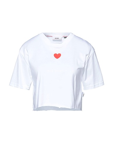 GCDS Crop top White 100% Cotton