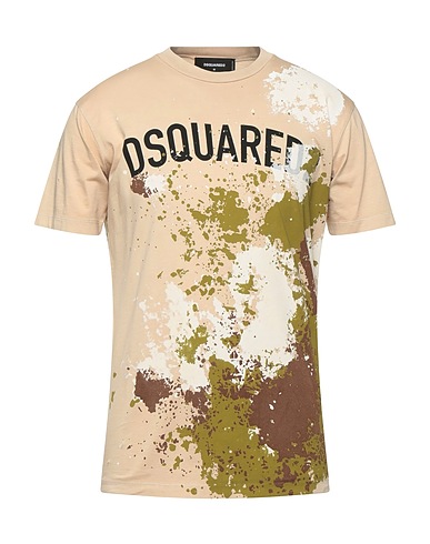 DSQUARED2 T-shirt Beige 100% Cotton