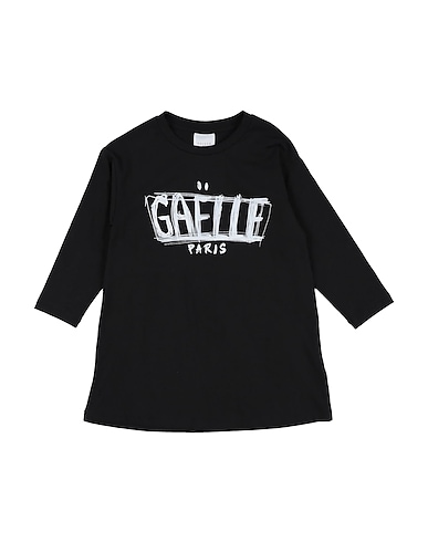 GAëLLE Paris T-Shirt Schwarz 93% Baumwolle, 7% Elastan