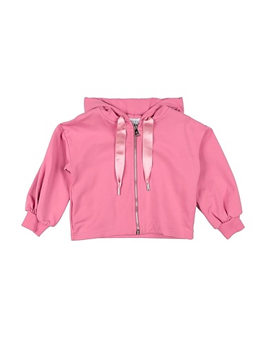 GAëLLE Paris Hooded track jacket  Pink 96% Cotton, 4% Elastane
