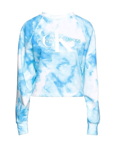 CALVIN KLEIN JEANS Sweatshirt White 100% Cotton