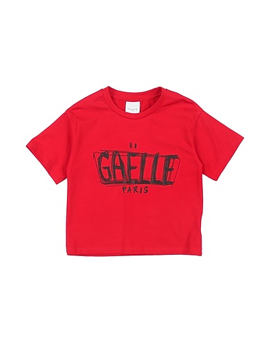 GAëLLE Paris T-shirt Rosso 93% Cotone, 7% Elastan