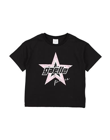 GAëLLE Paris T-shirt Nero 93% Cotone, 7% Elastan