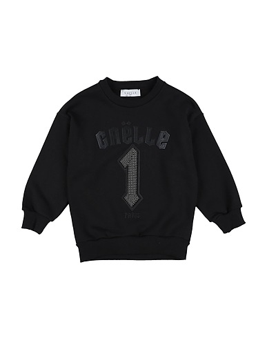 GAëLLE Paris Sweatshirt Schwarz 75% Baumwolle, 25% Polyester