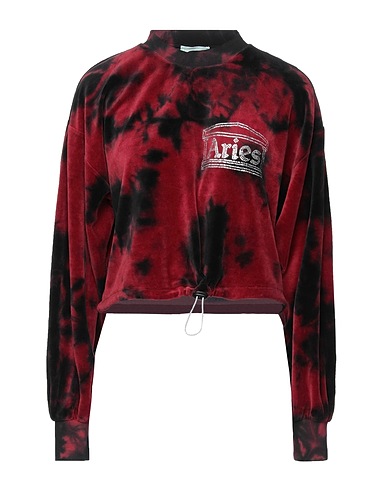 ARIES Felpa Bordeaux 80% Cotone, 20% Poliestere