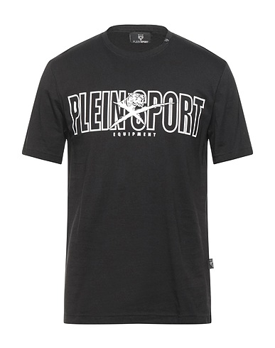 PLEIN SPORT T-Shirt Schwarz 100% Baumwolle