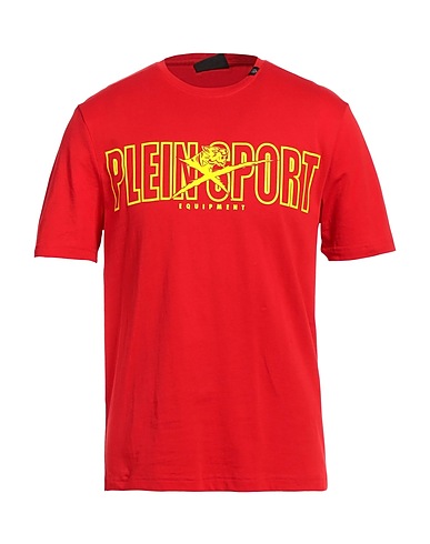 PLEIN SPORT T-shirt Red 100% Cotton